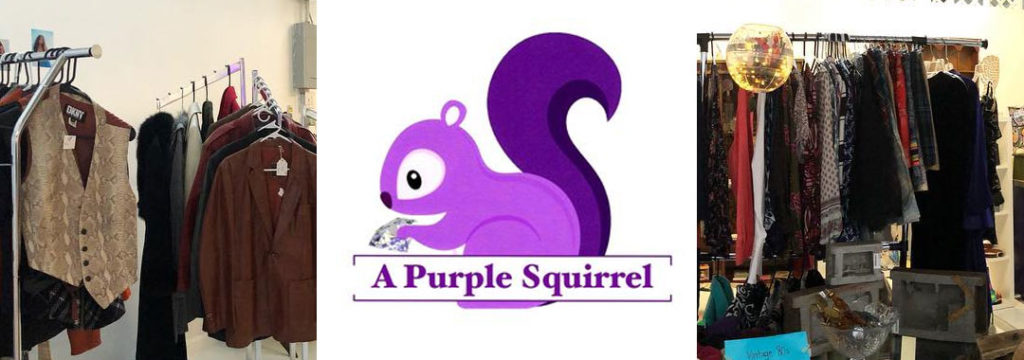 a purple squirrel